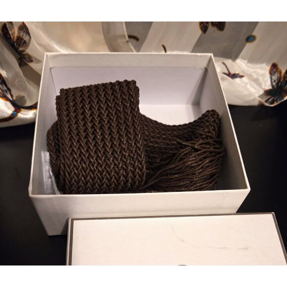 NIB - Peserico Textured Belt 54\
